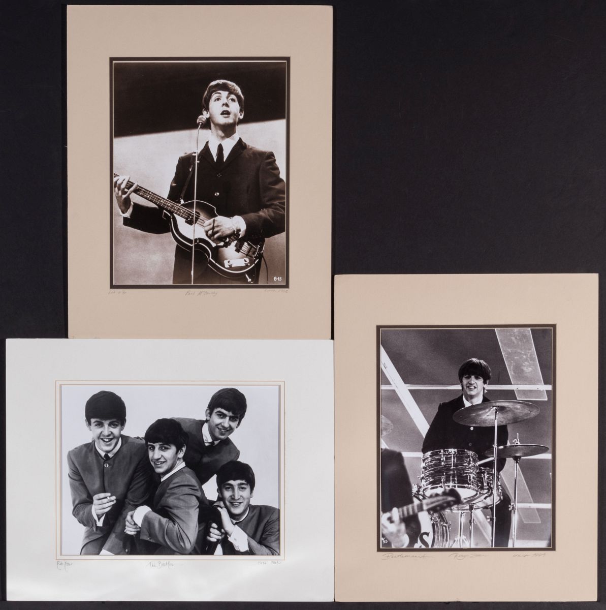 #7116: BEATLES RE-PRINT PHOTOGRAPHS FROM REUBENS GALLERY