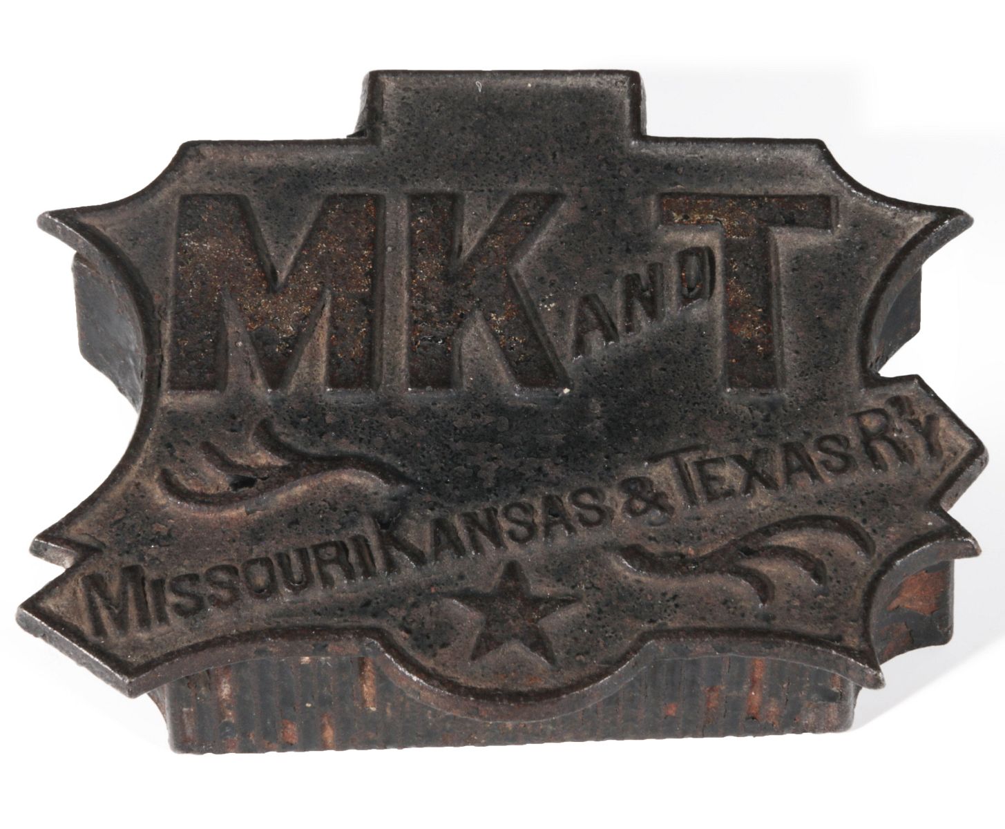 MISSOURI KANSAS TEXAS MK&T RAILROAD MATCH SAFE