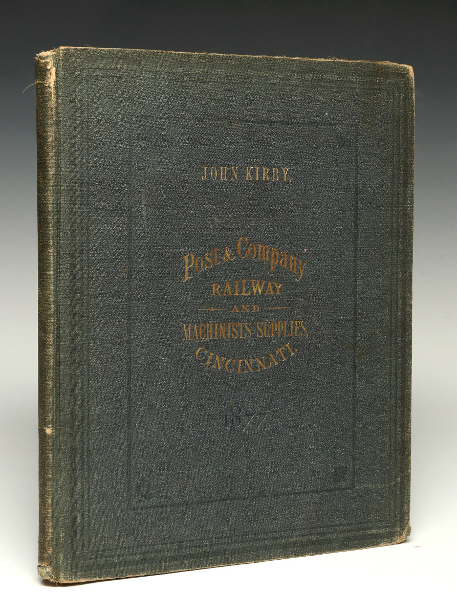 AN 1877 POST & COMPANY RAILROAD SUPPLY CATALOG