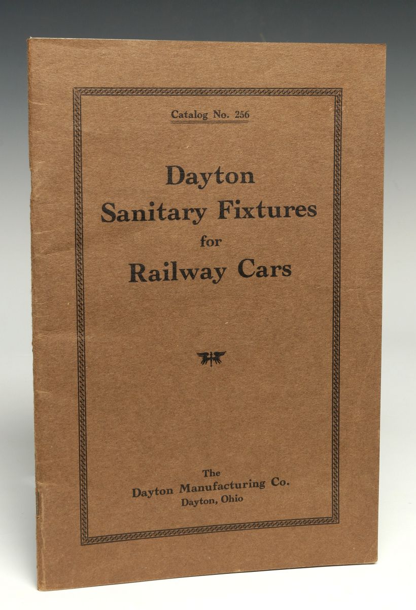 A DAYTON MFG CO. RAILROAD CAR CLOSET CATALOG