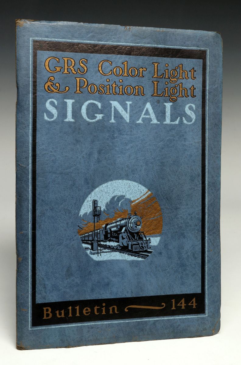 A 1925 GENERAL RAILROAD SIGNAL CO. TRADE CATALOG