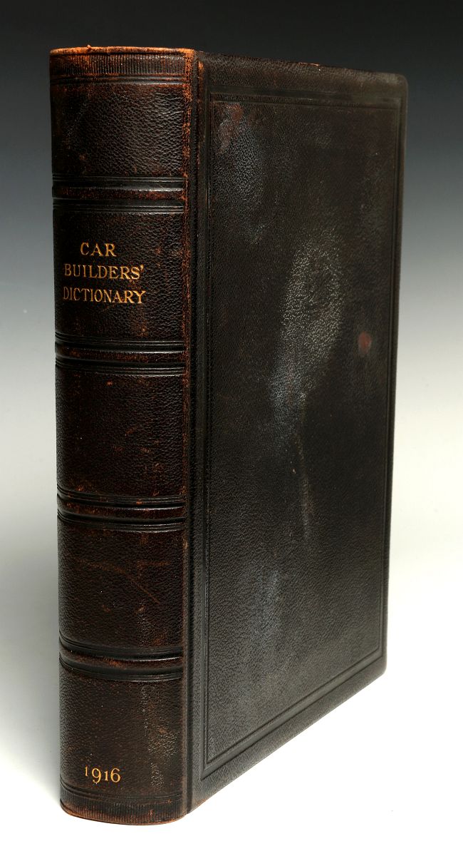 A MASTER CAR BUILDERS ASSOC. DICTIONARY, 1916