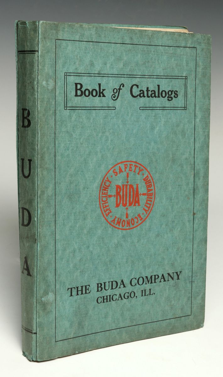 BUDA RAILROAD HANDCAR MAINTENANCE CATALOG, 1912