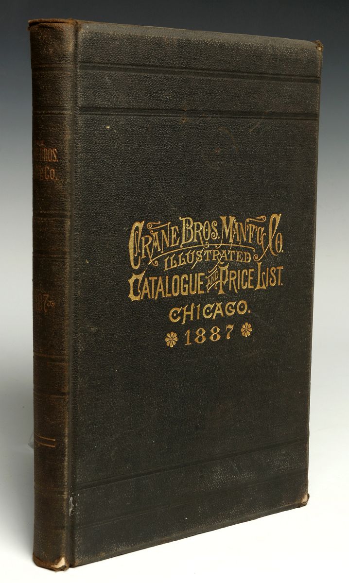 AN 1887 CRANE BROS. MFG CO. RAILROAD TRADE CATALOG