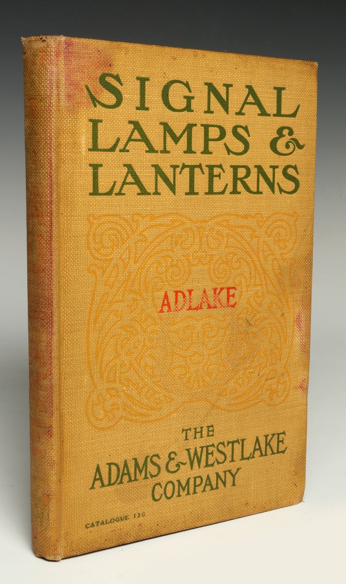 AN ADLAKE RAILROAD SIGNALS & LANTERNS CATALOG 1907