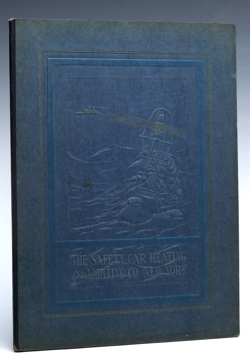 RARE LIGHTHOUSE NAVIGATION APPARATUS TRADE CATALOG