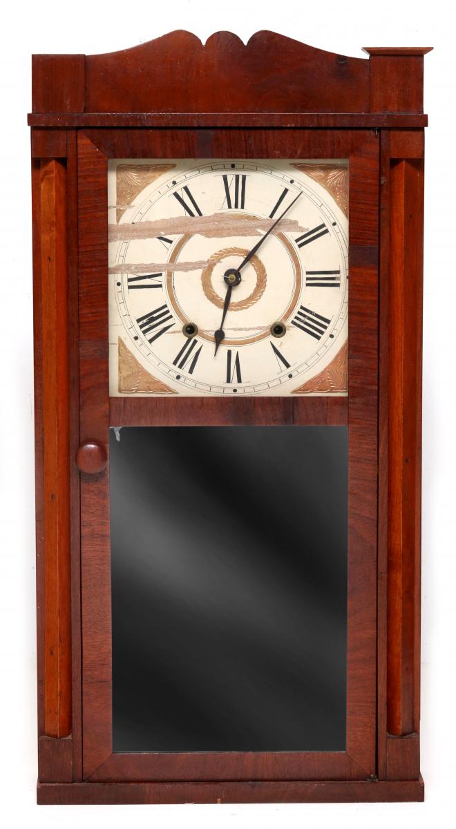 A JASON R RAWSON EMPIRE MANTLE CLOCK