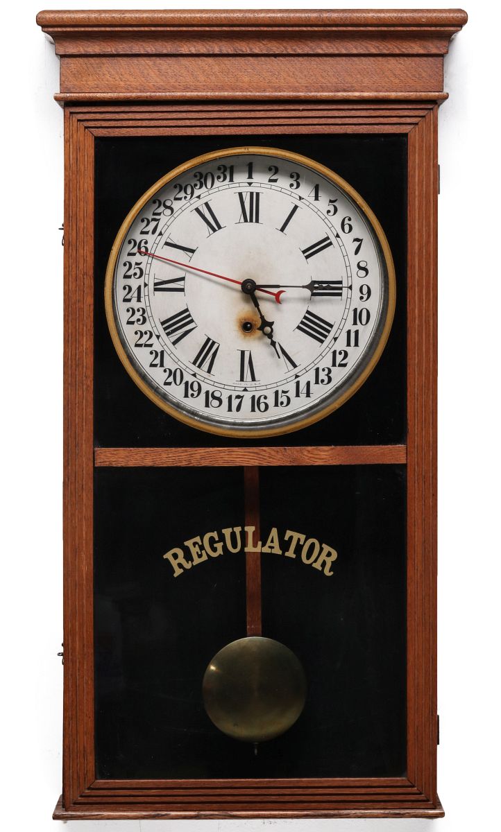 SESSIONS WALL HANGING STORE REGULATOR NO. 2