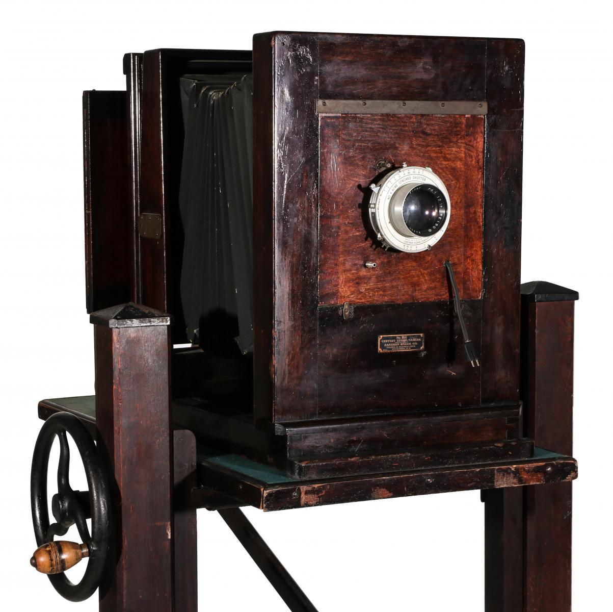 A KODAK NO 10A CENTURY STUDIO CAMERA AND STAND