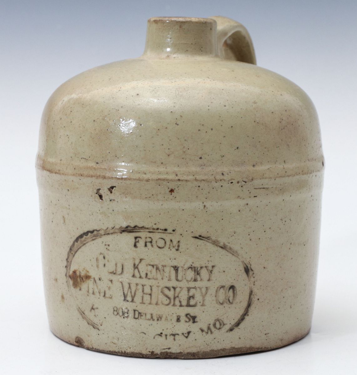 AN 'OLD KENTUCKY' KANSAS CITY WHISKEY JUG