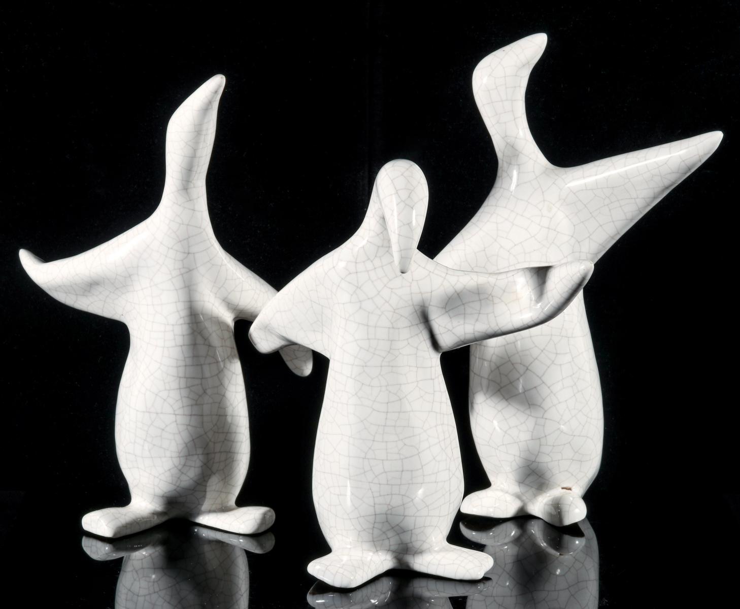 ARTHUR KRAFT (1922-1977) CERAMIC PENGUIN MAQUETTES