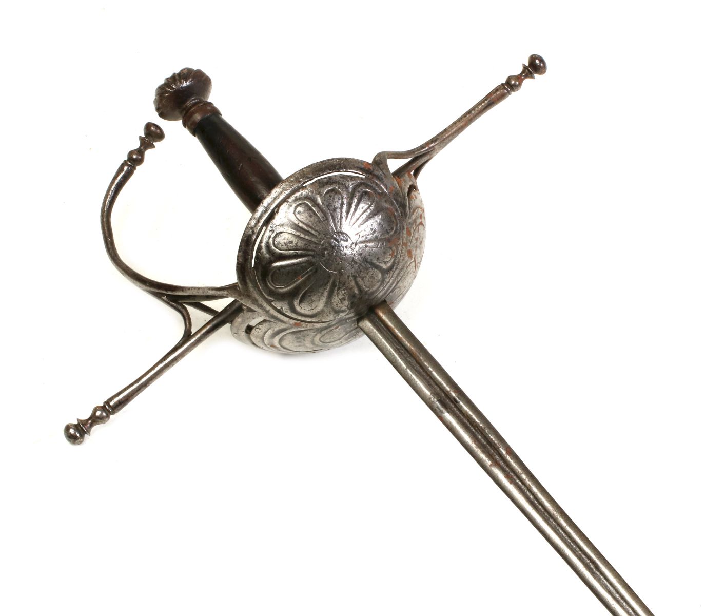 CIRCA 1750 EUROPEAN CUP HILT RAPIER