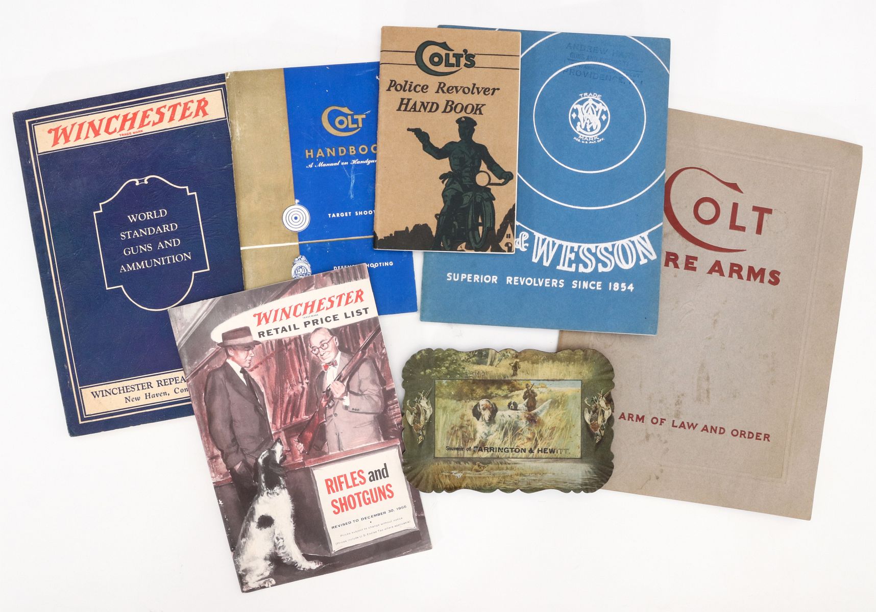 WINCHESTER, COLT, S& W TRADE CATALOGS CIRCA 1950