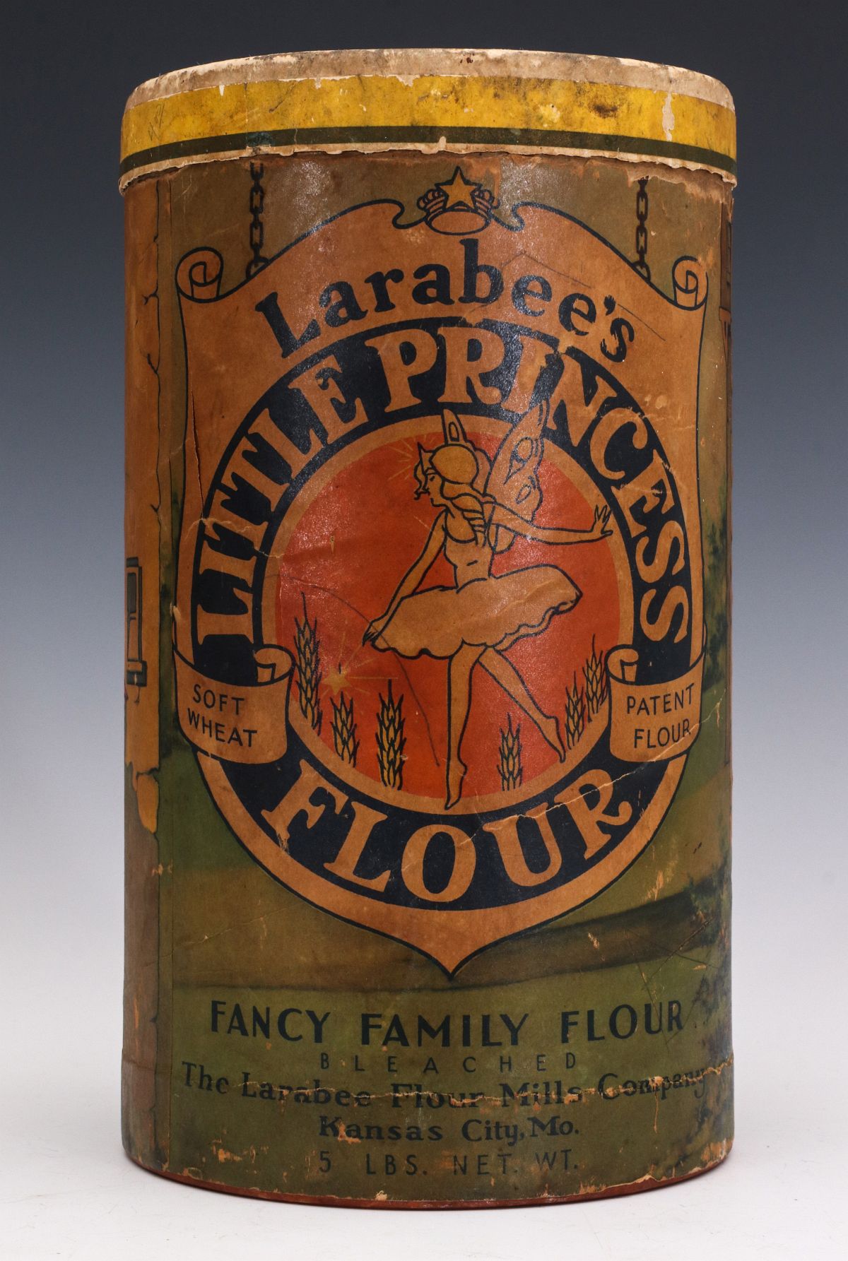 LARABEE'S LITTLE PRINCESS BRAND FLOUR CONTAINER