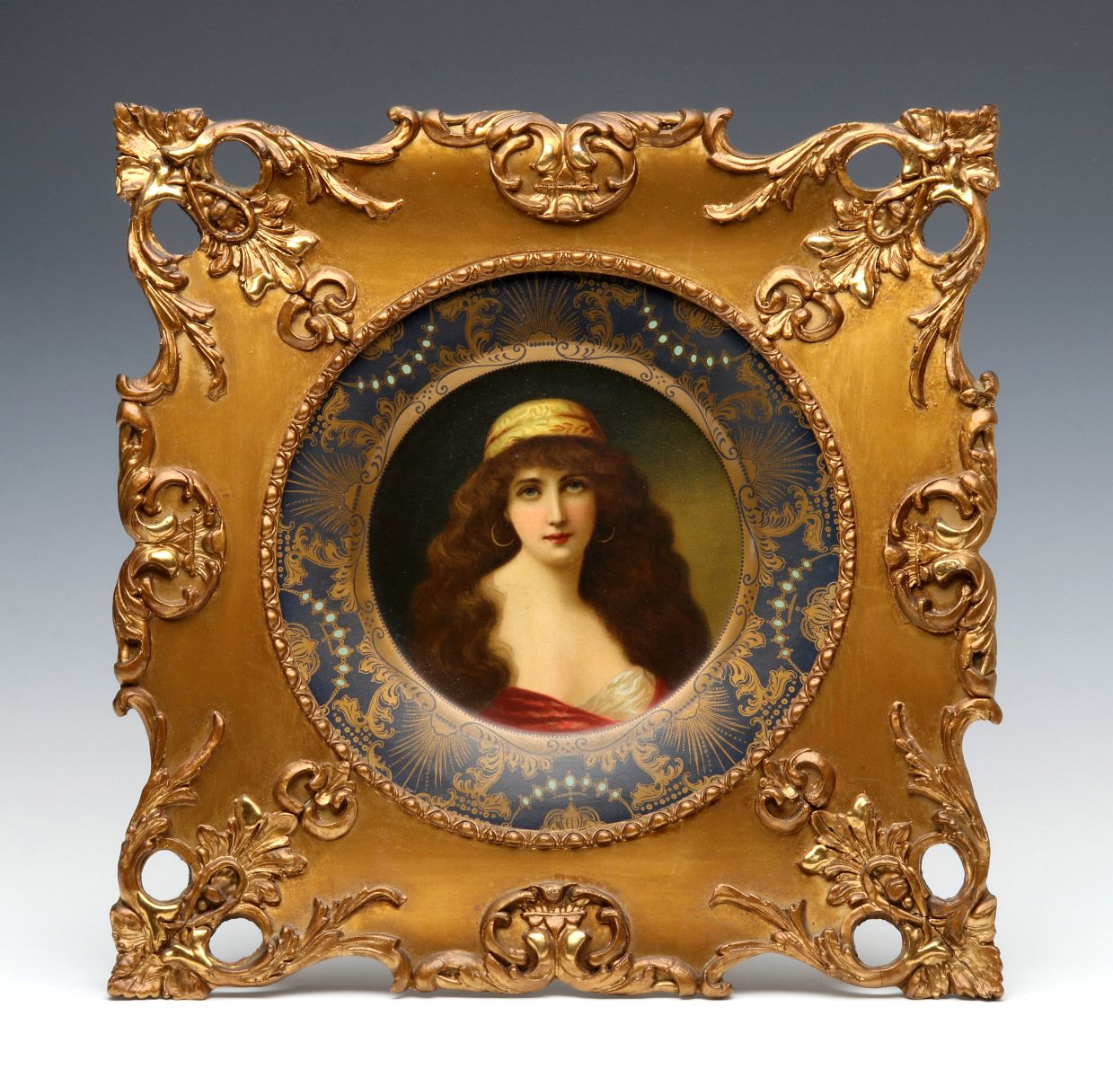 CIRCA 1905 COCA-COLA ADVERTISING VIENNA ART PLATE