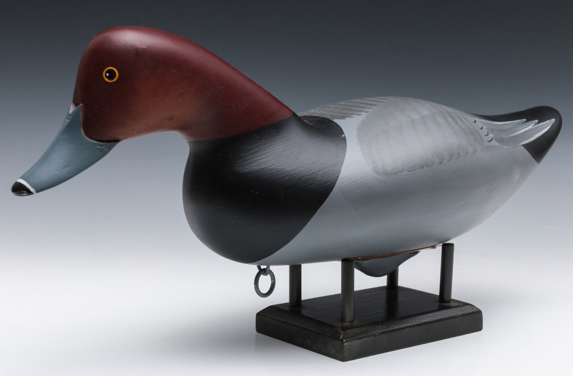 DAVE WALKER CANVASBACK DRAKE DECOY, HAVRE DE GRACE