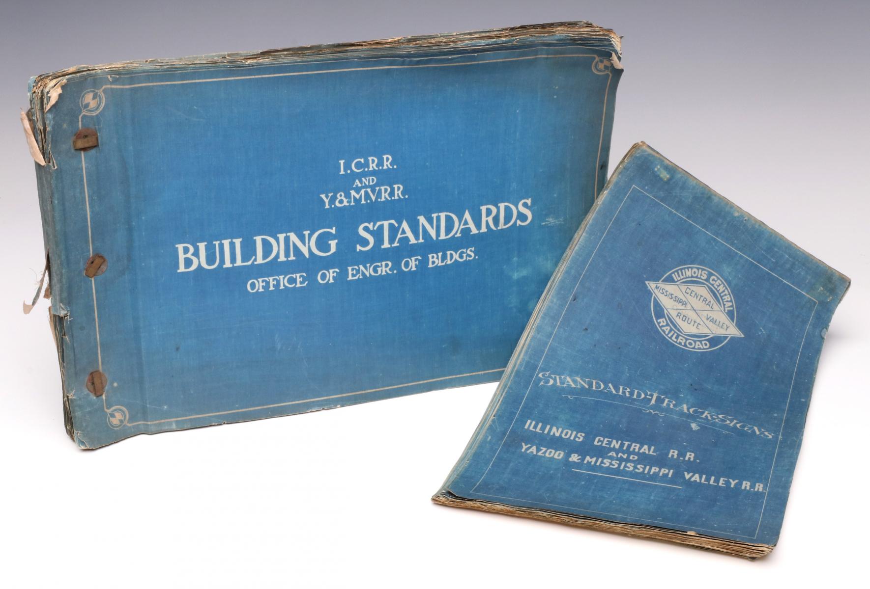 C. 1900 RAILROAD STANDARDS & SIGNS BLUEPRINT BOOKS