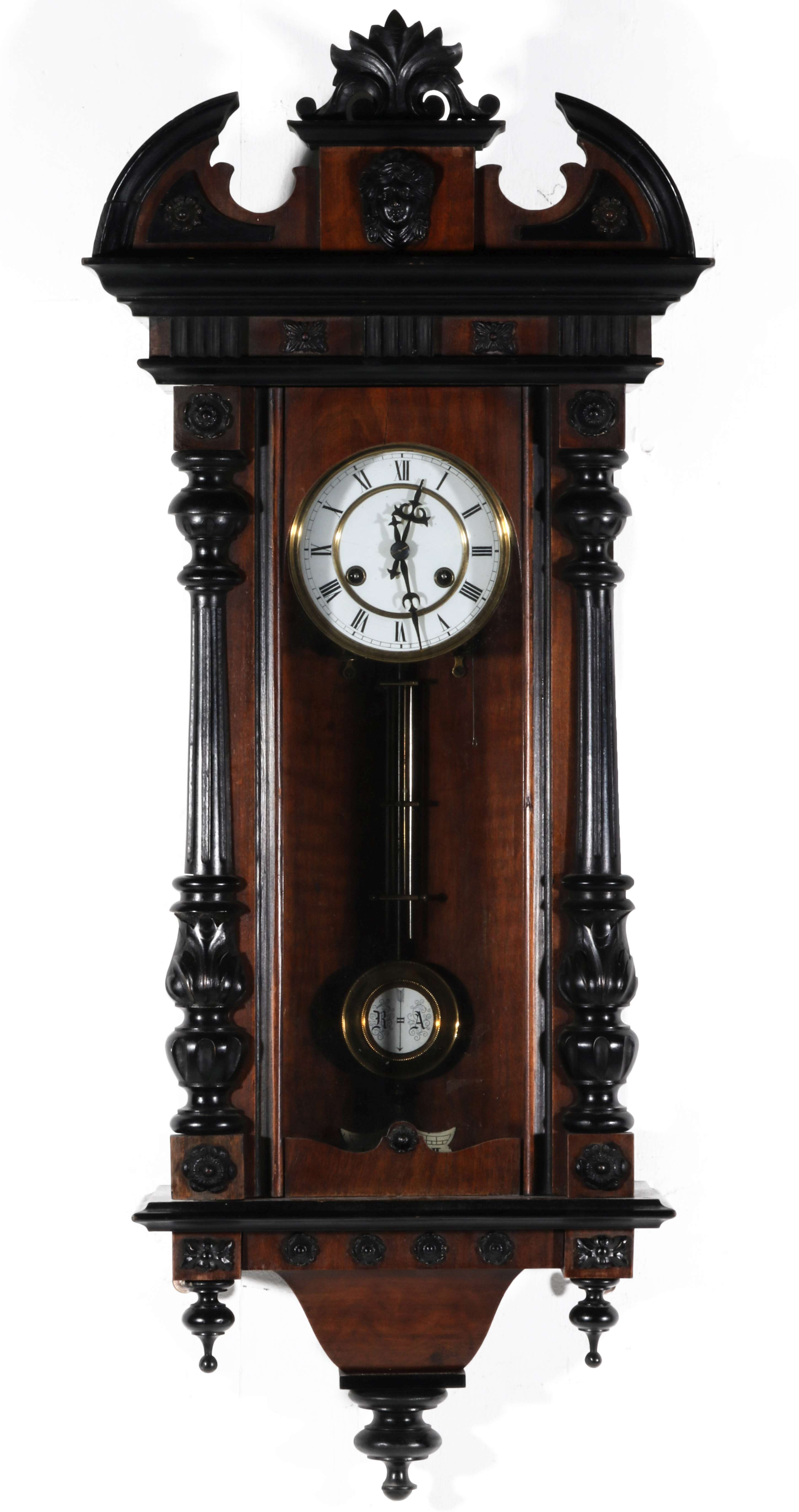 A 19TH CENT AUSTRIAN OR GERMAN RA WALL REGULATOR