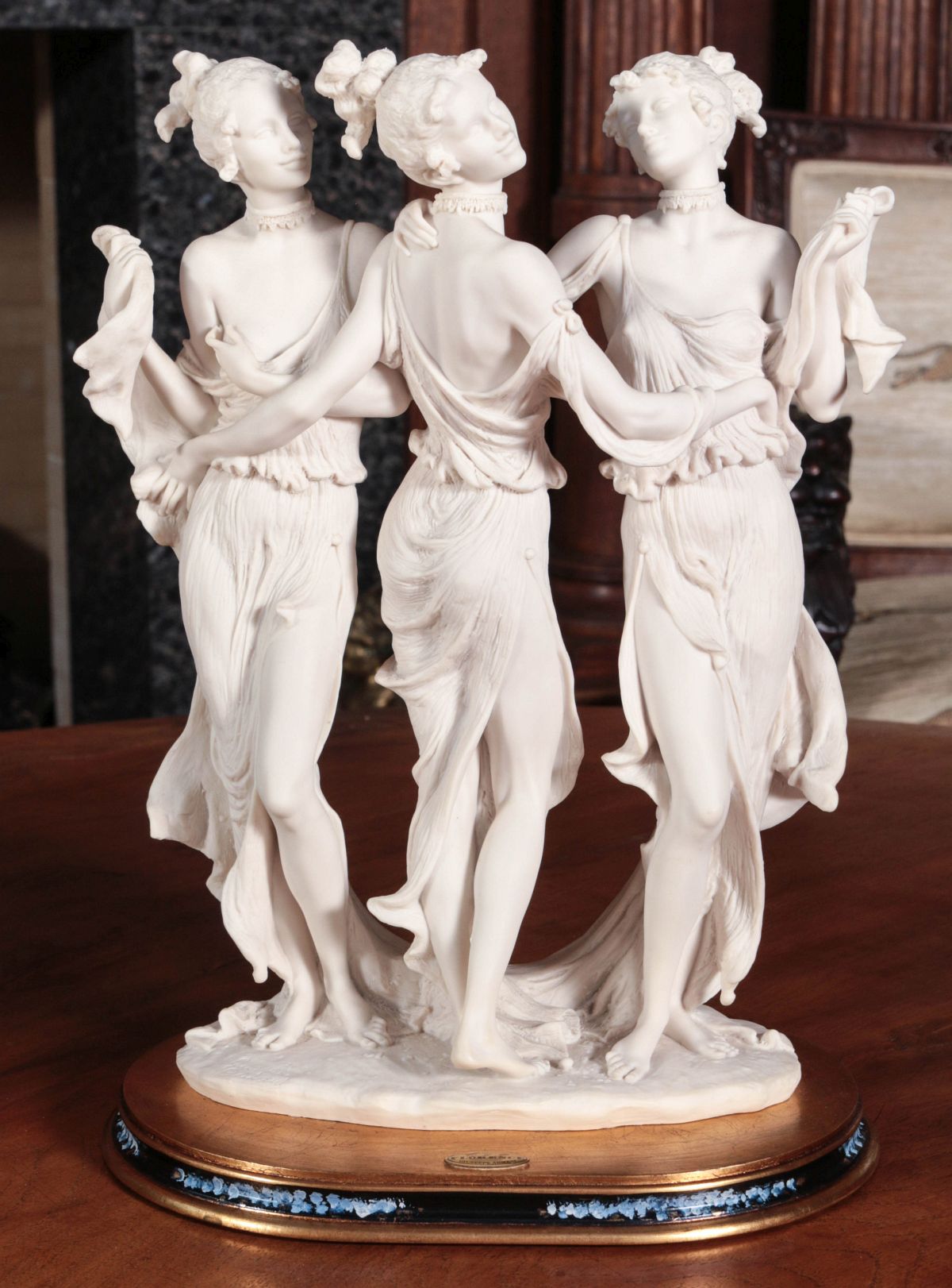 GIUSEPPE ARMANI FIGURE OF THE THREE GRACES