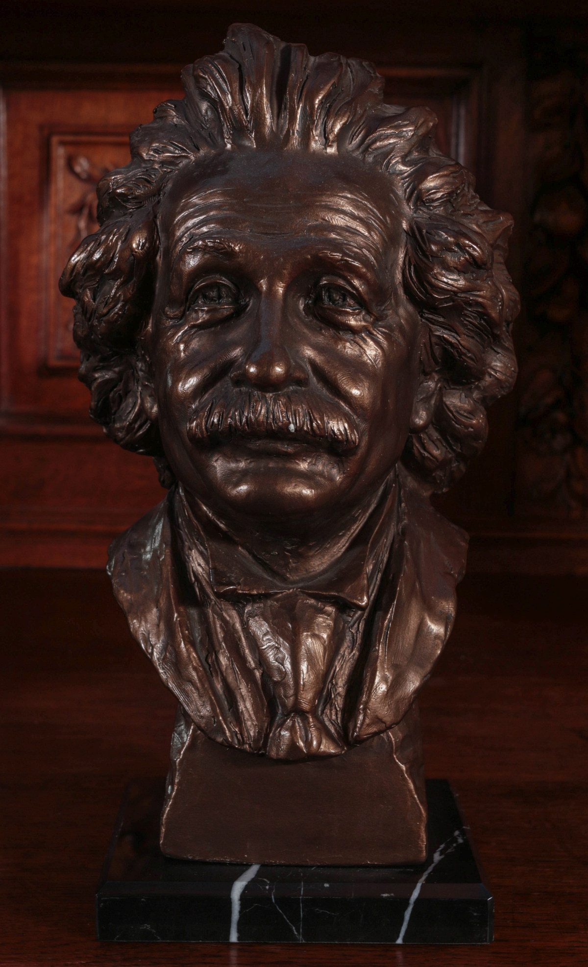 SERGEY EYLANBEKOV (1960-) BUST OF ALBERT EINSTEIN'