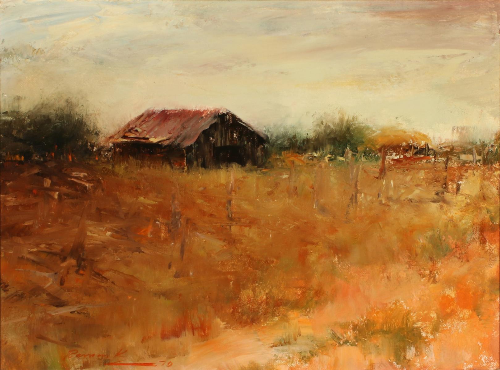 RAMON KELLEY (BORN 1939) OIL ON CANVAS