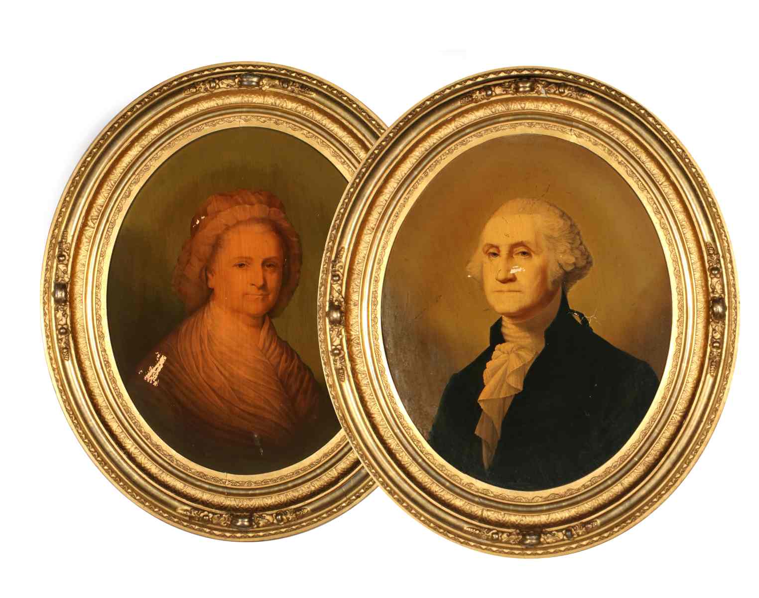 E.C. MIDDLETON & CO OLEOGRAPH WASHINGTON PORTRAITS