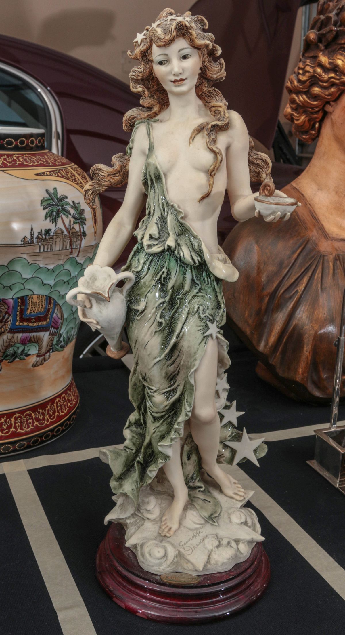 A GIUSEPPE ARMANI 'AMBROSIA' PORCELAIN FIGURE