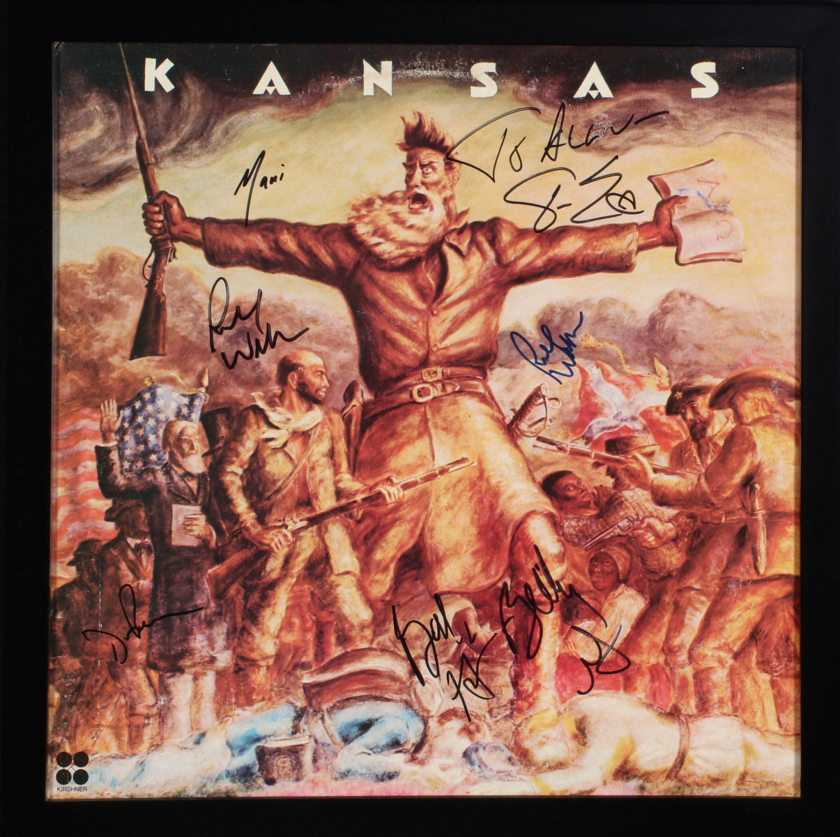 KANSAS SIGNED RECORD ALBUM