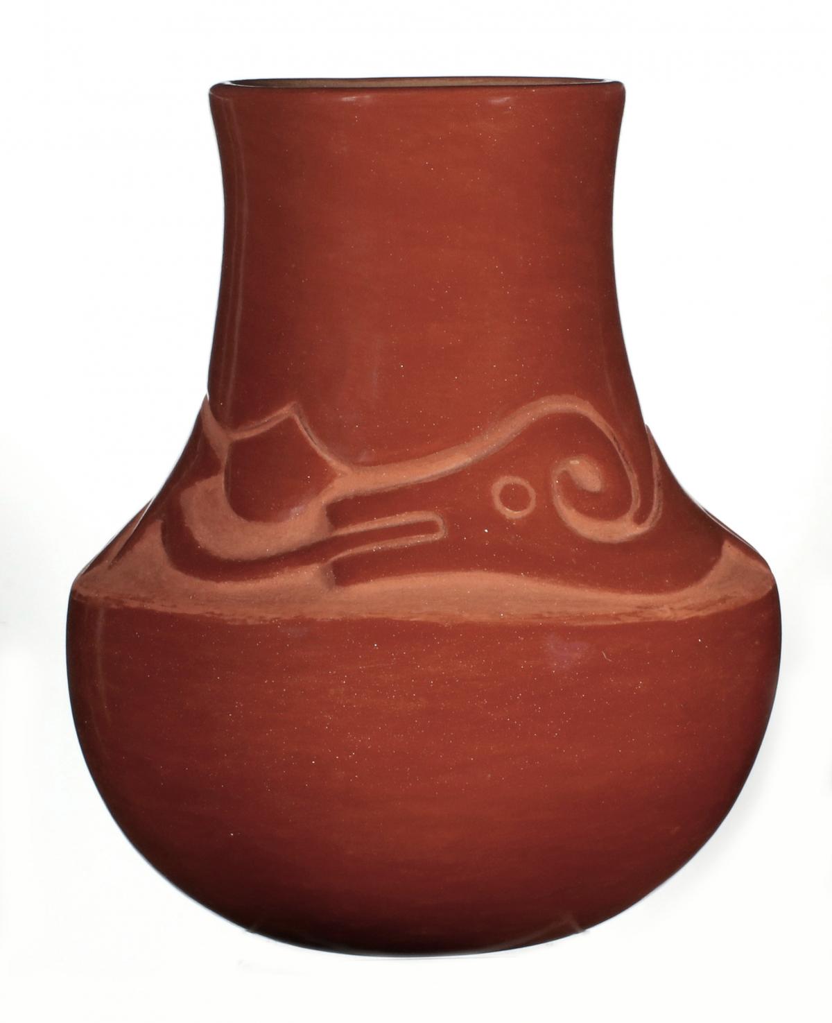 ROSE GONZALES (1900-1989) SAN IDELFONSO POTTERY JAR