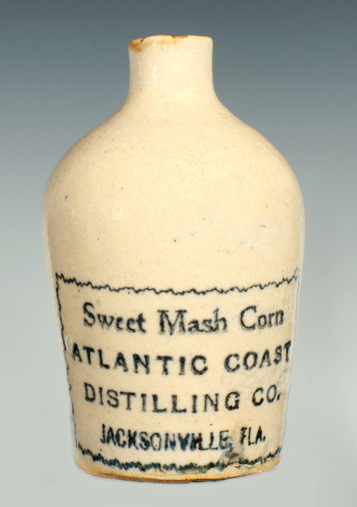 ATLANTIC COAST DISTILLING ADVERTISING MINI JUG, FLORIDA