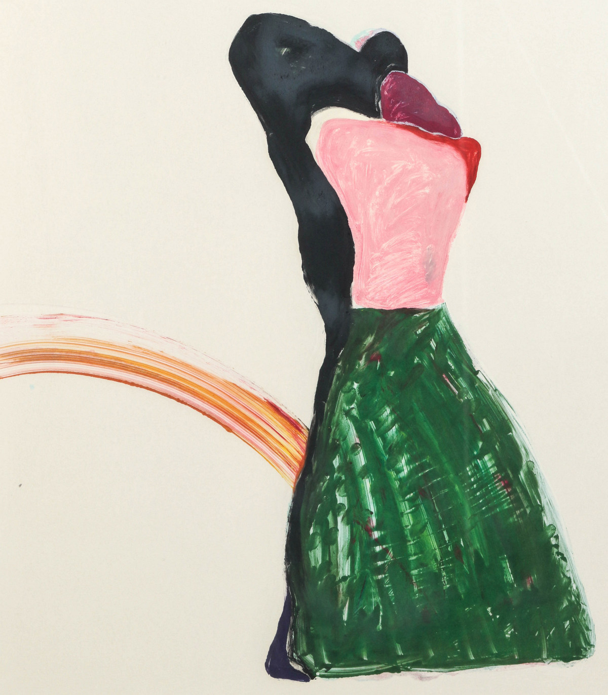 FRITZ SCHOLDER (1937-2005) COLOR LITHOGRAPH