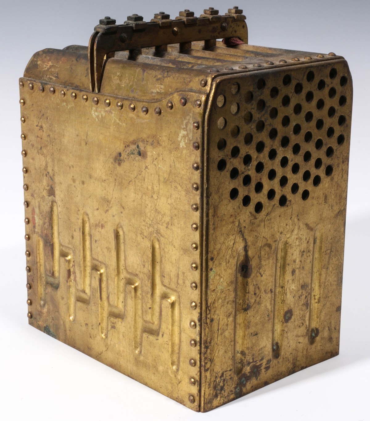 AN 1863 PATENT MODEL BOILER IMPROVEENT BY JOHN BRIGGS