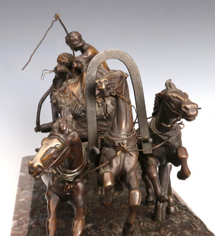 HANS C. GURADZE (1861-1922) BRONZE SCULPTURE