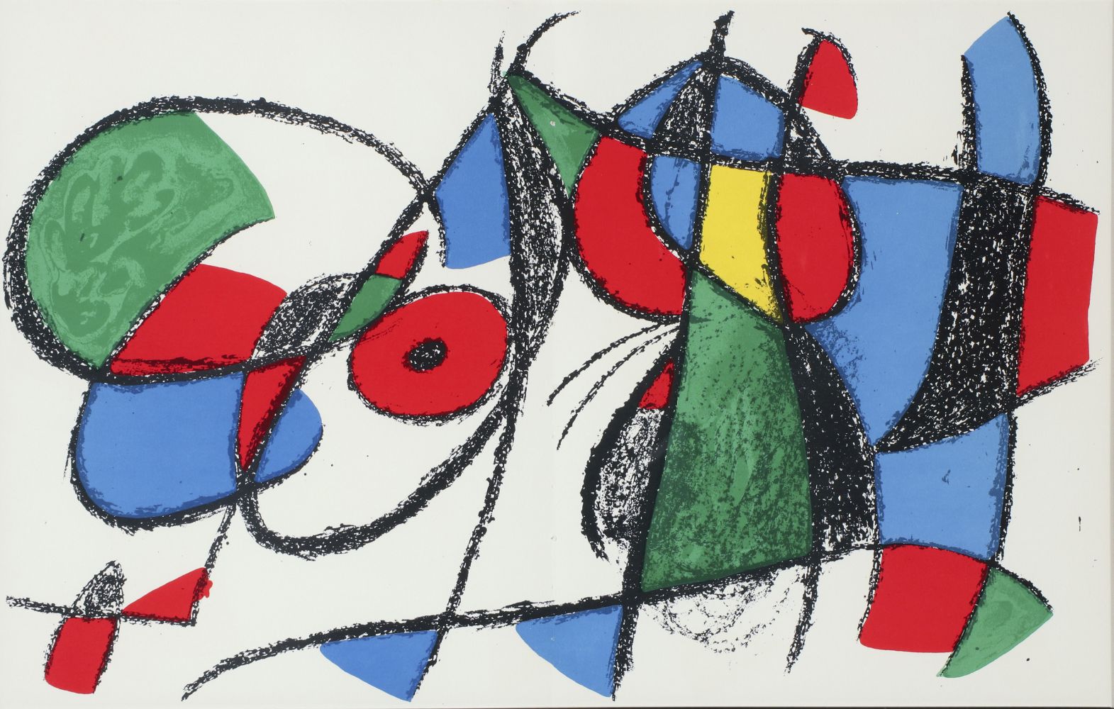 JOAN MIRO (1893-1983) LTD. EDITION COLOR LITHOGRAPH