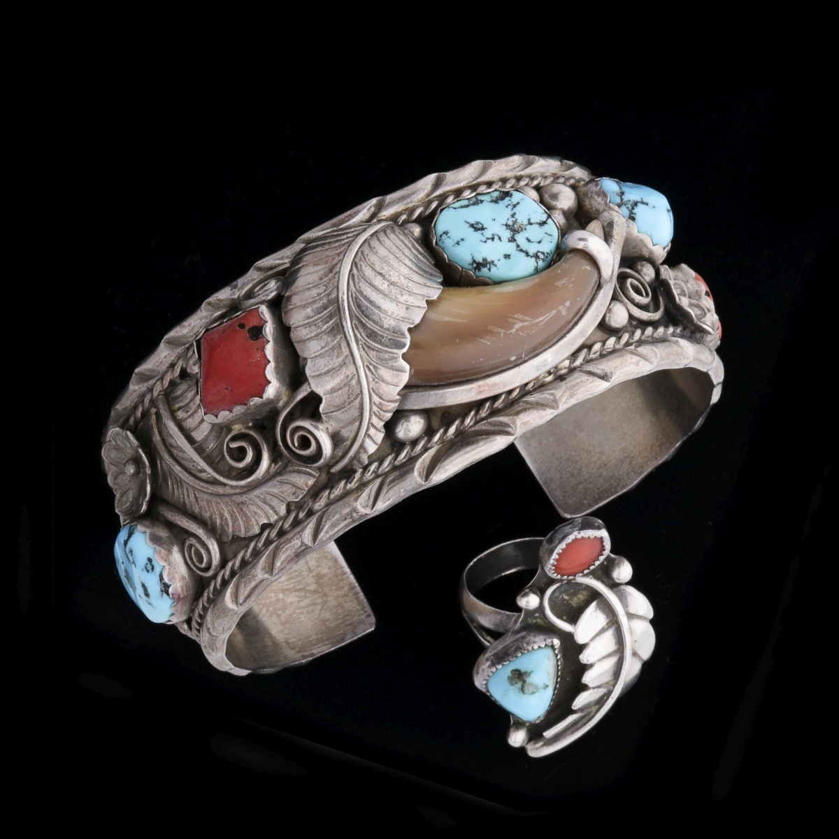 JULIAN ARVISO (1959-2011) NAVAJO CUFF BRACELET