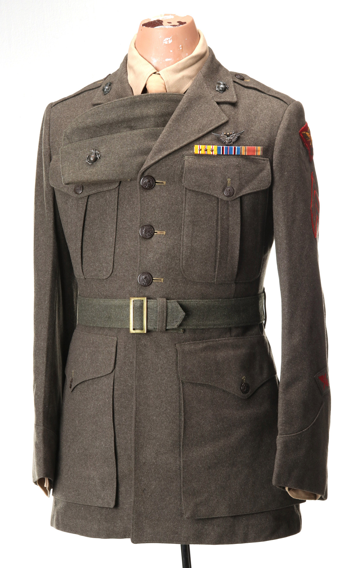 SGT. UNIFORM, 9TH MARINE AIR WING, PACIFIC THEATRE