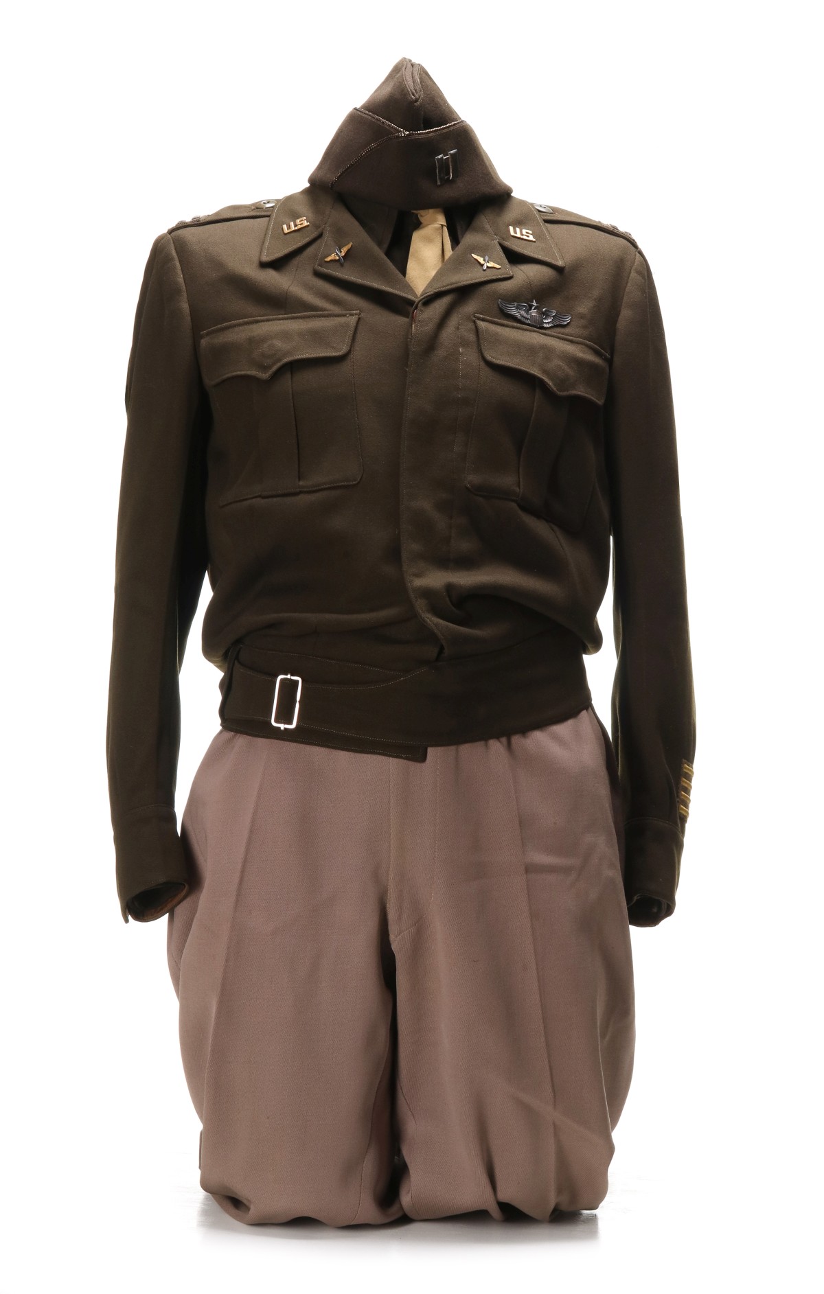 WWII IKE JACKET UNIFORM WITH SENIOR PILOT WINGS