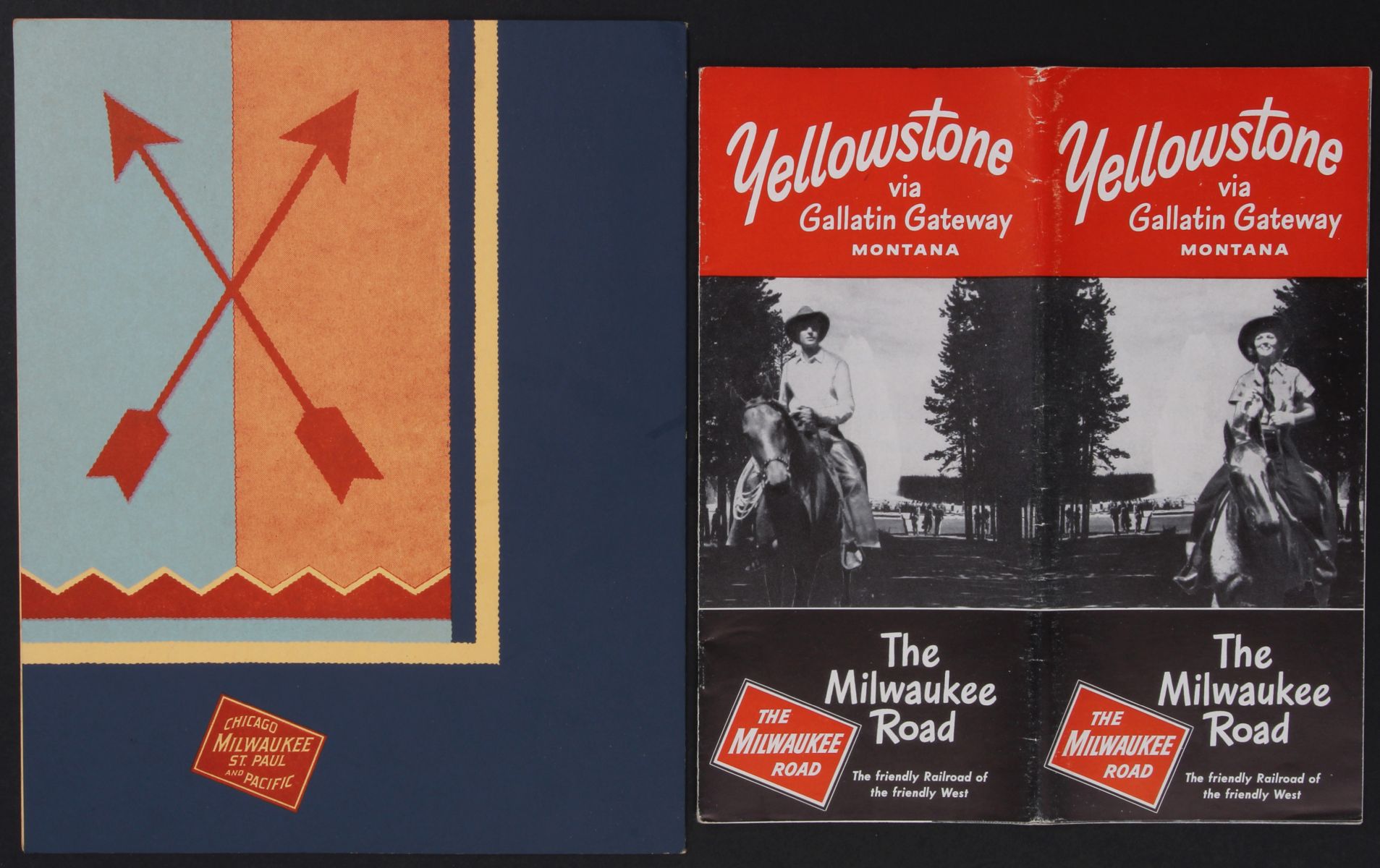 EARLY TO MID 20TH CENT MILWAUKEE ROAD RR EPHEMERA