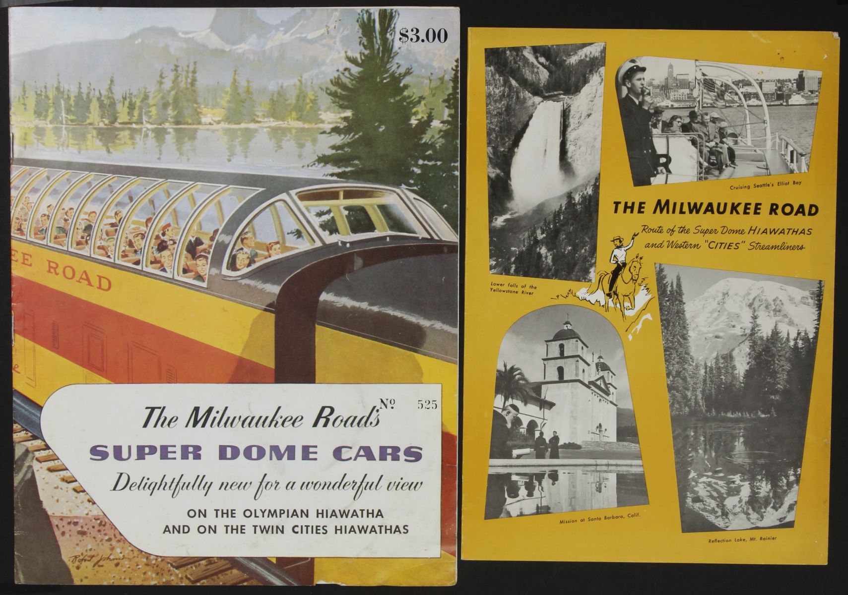 EARLY TO MID 20TH CENT MILWAUKEE ROAD RR EPHEMERA