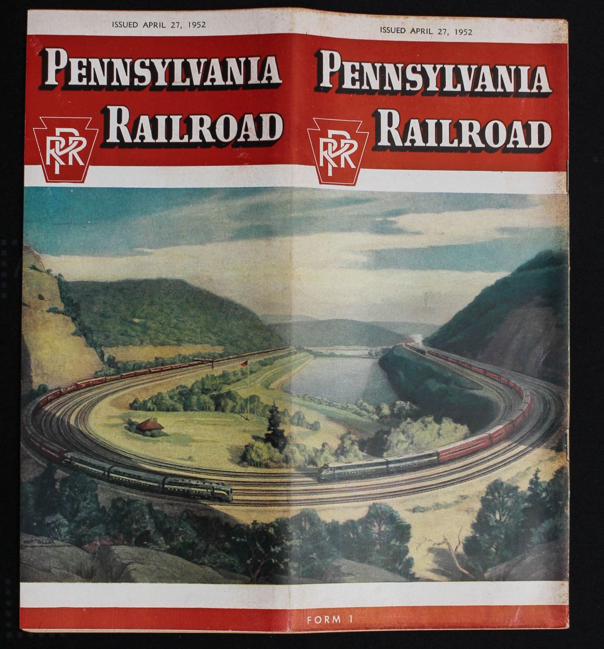 POST WAR ERA PENNSYLVANIA RAILROAD EPHEMERA COLLECTION