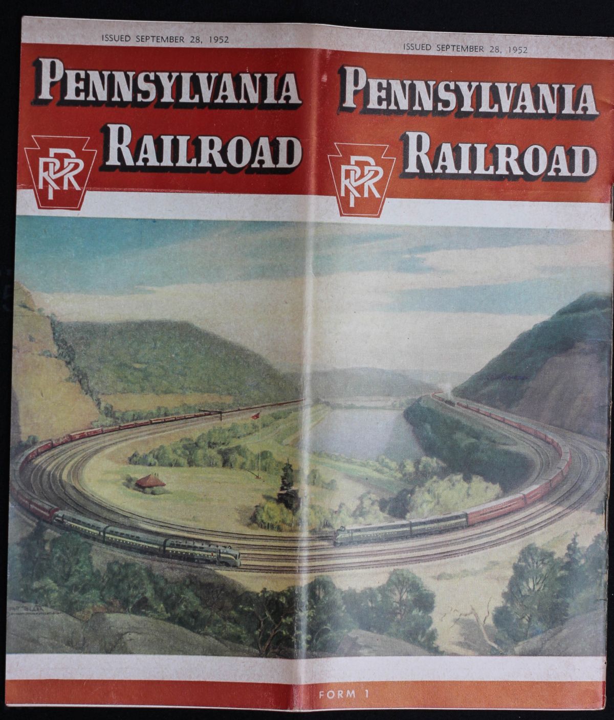 POST WAR ERA PENNSYLVANIA RAILROAD EPHEMERA COLLECTION