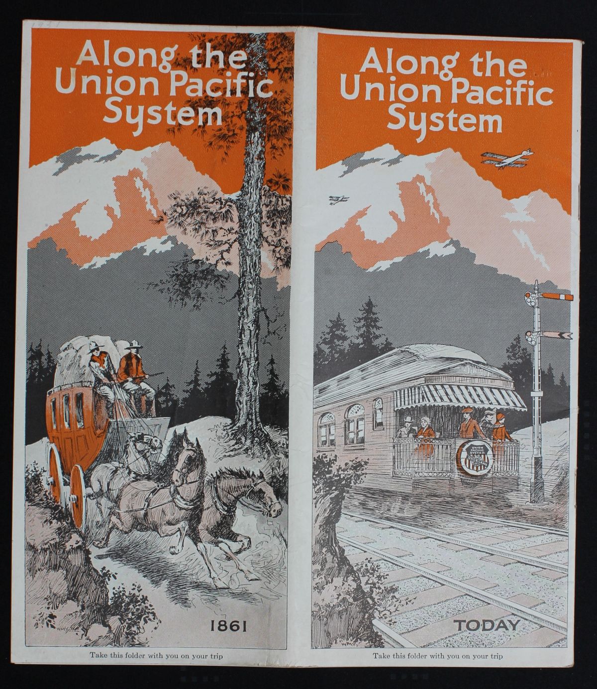 A COLLECTION OF UNION PACIFIC PASSENGER TRAIN EPHEMERA