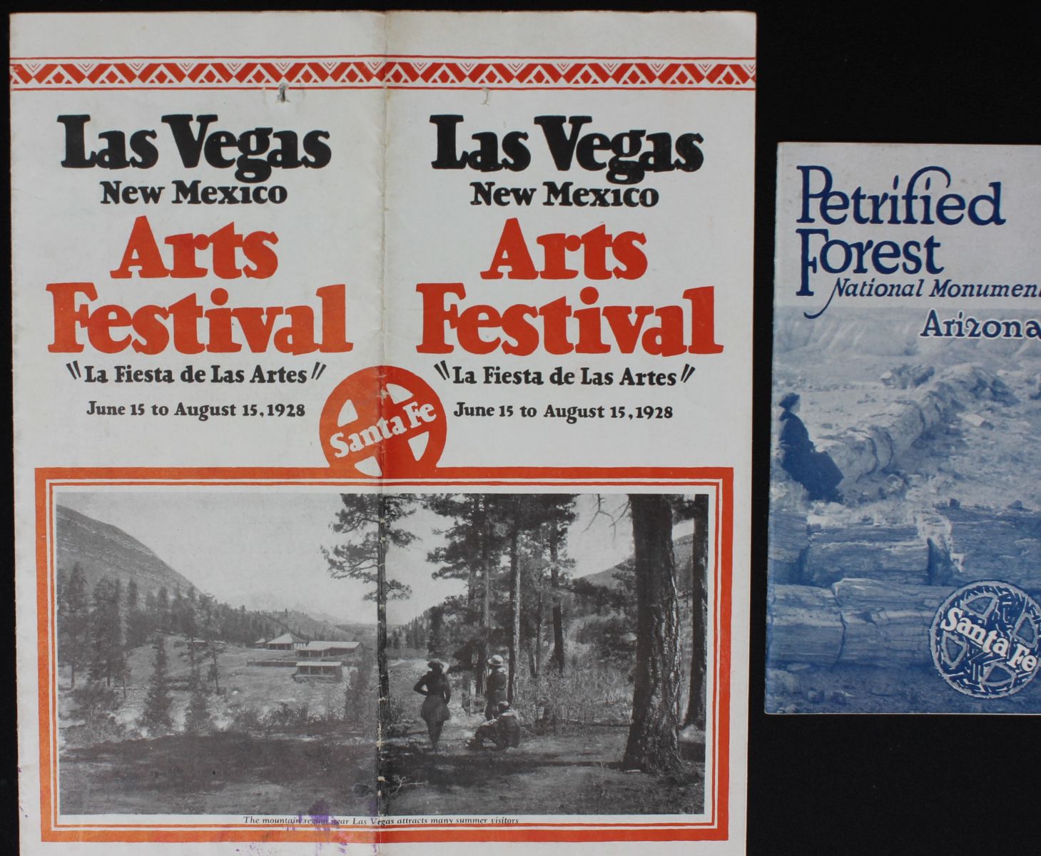 A COLLECTION OF GOOD SANTA FE R.R. TRAVEL BROCHURES