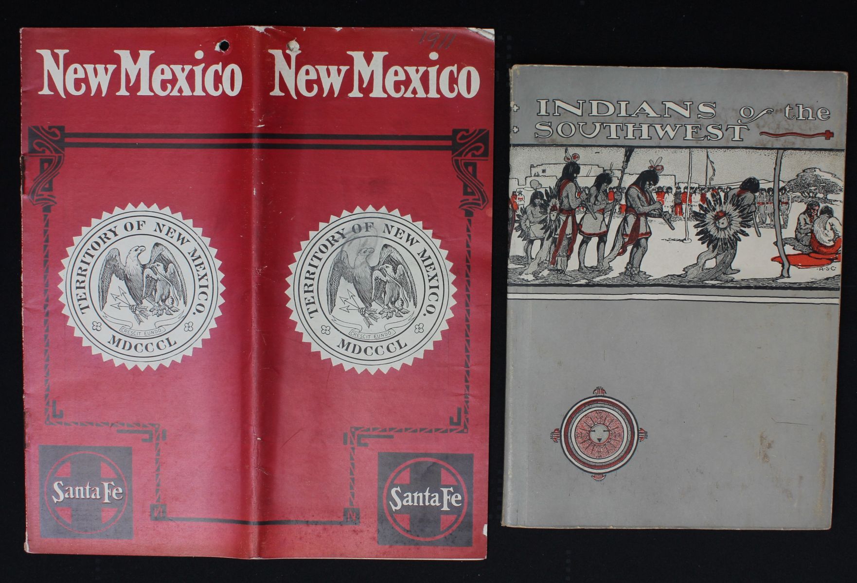 A COLLECTION OF GOOD SANTA FE R.R. TRAVEL BROCHURES