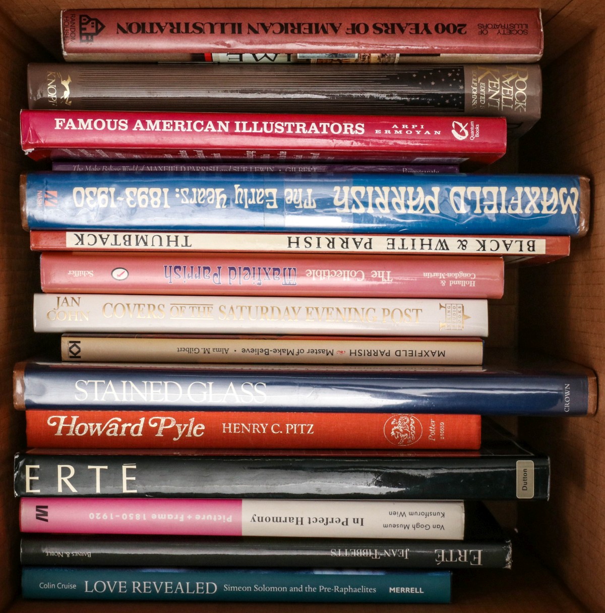 AMERICAN ILLUS., PARRISH, PYLE, ERTE, ROCKWELL