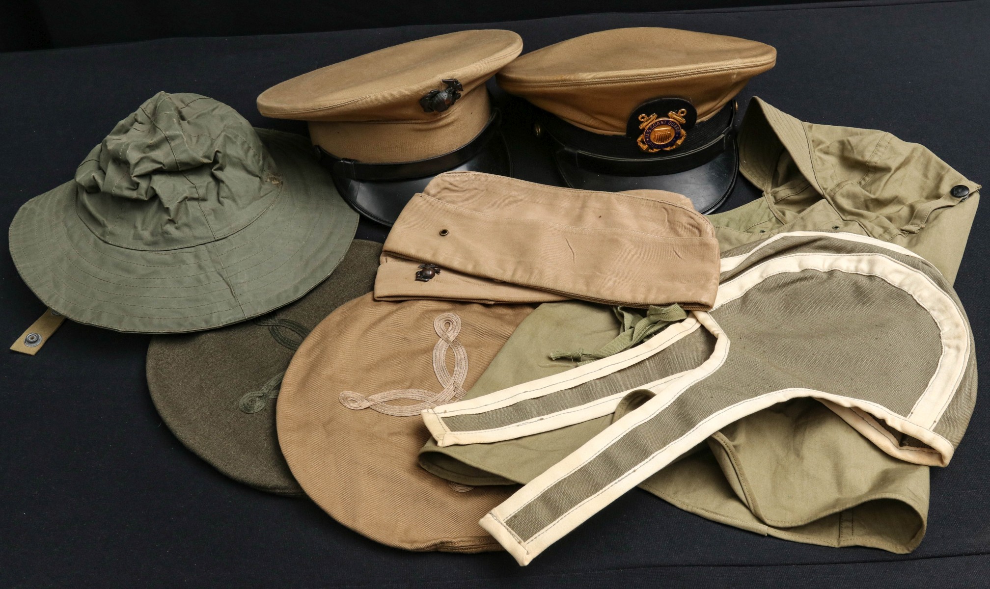 RARE USMC PARATROOP, OTHER MARINE/COAST GUARD HEAD GEAR