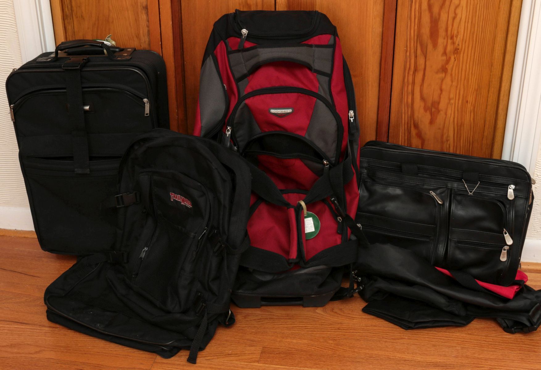 LUGGAGE AND BACK PACK LOT