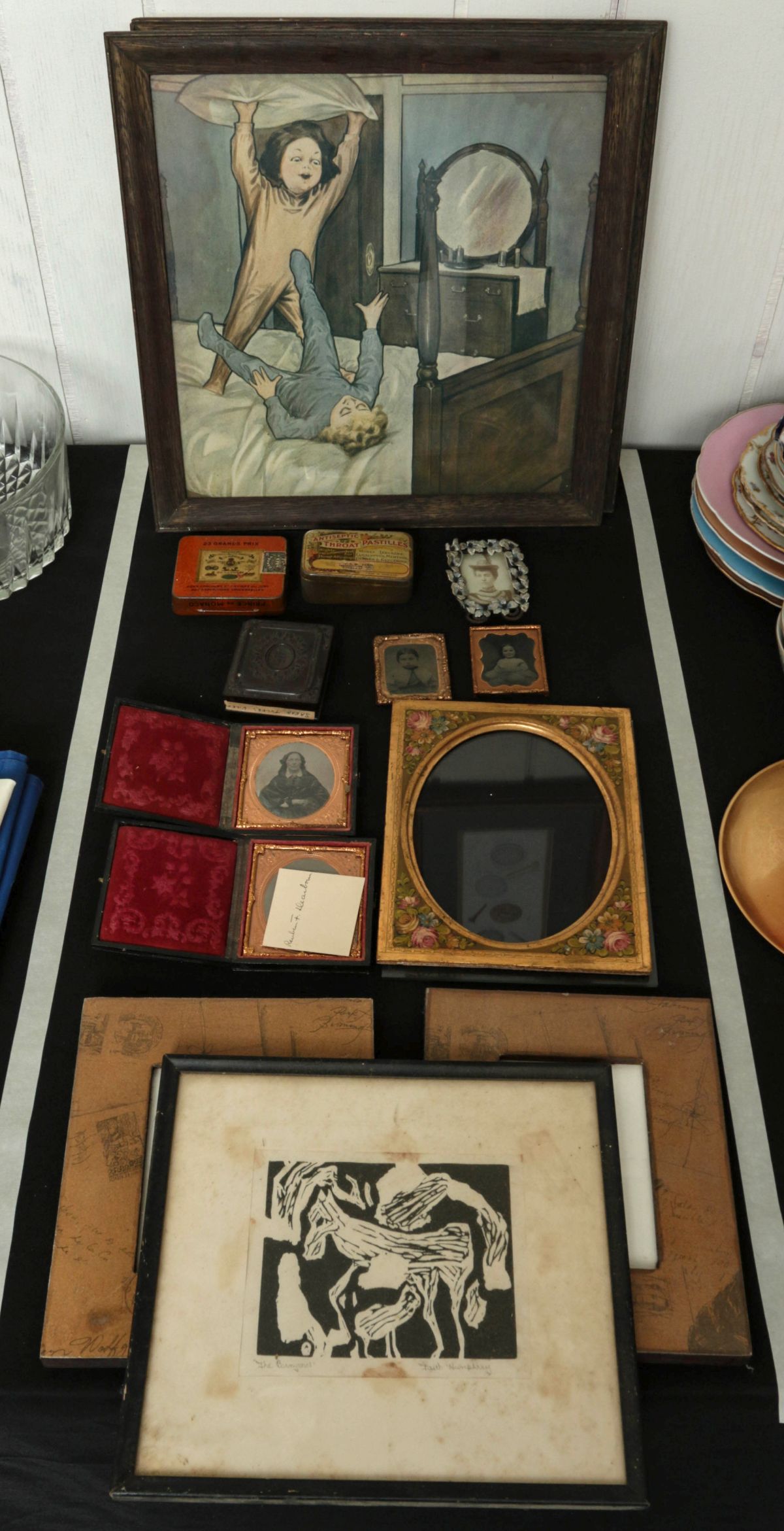 GREAT FRAMES, TINTYPES, THERMO CASE, PRINTS, TINS