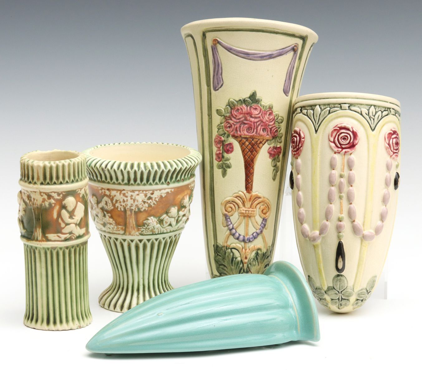 ROSEVILLE AND WELLER ART POTTERY