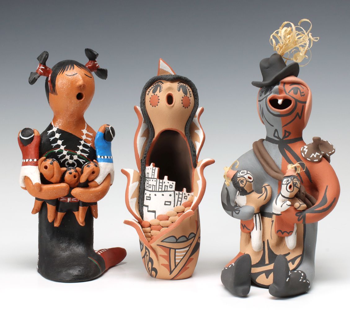 JEMEZ AND COCHITI PUEBLOS POTTERY STORYTELLERS